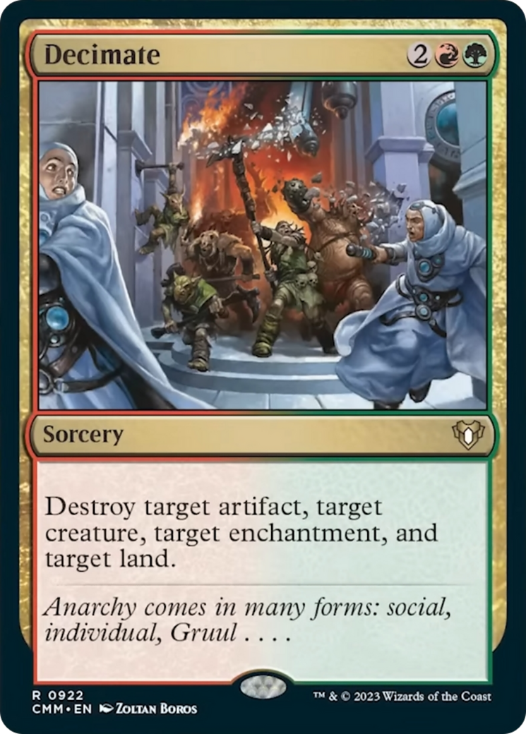 Decimate [Commander Masters] | Dragon's Lair Comics and Fantasy Houston TX