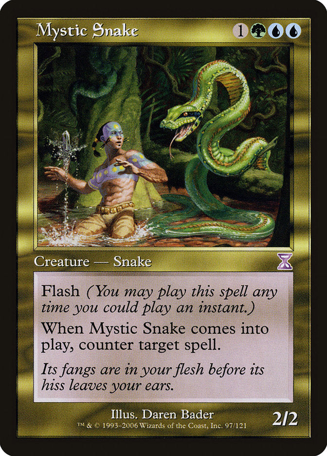 Mystic Snake [Time Spiral Timeshifted] | Dragon's Lair Comics and Fantasy Houston TX