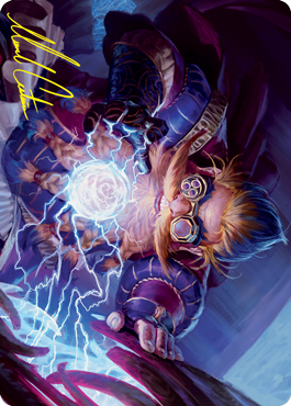 Storm-Kiln Artist Art Card (Gold-Stamped Signature) [Strixhaven: School of Mages Art Series] | Dragon's Lair Comics and Fantasy Houston TX
