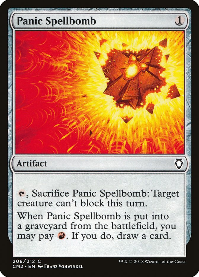 Panic Spellbomb [Commander Anthology Volume II] | Dragon's Lair Comics and Fantasy Houston TX