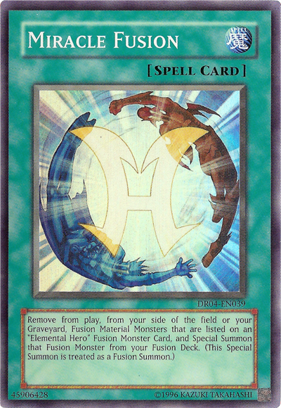Miracle Fusion [DR04-EN039] Super Rare | Dragon's Lair Comics and Fantasy Houston TX