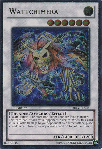 Wattchimera [DREV-EN044] Ultimate Rare | Dragon's Lair Comics and Fantasy Houston TX
