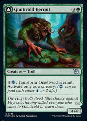 Gnottvold Hermit // Chrome Host Hulk [March of the Machine] | Dragon's Lair Comics and Fantasy Houston TX