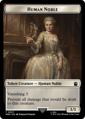 Human Noble // Clue (0022) Double-Sided Token [Doctor Who Tokens] | Dragon's Lair Comics and Fantasy Houston TX