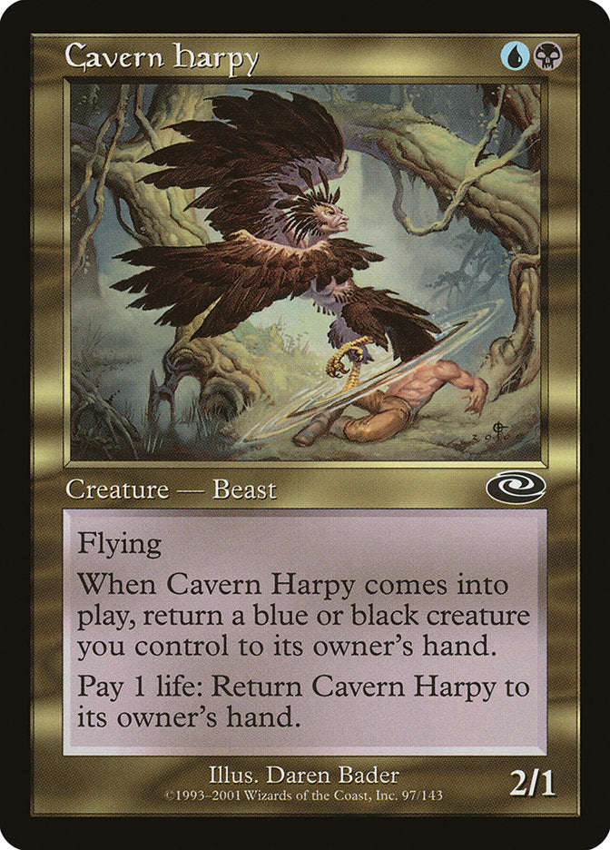 Cavern Harpy [Planeshift] | Dragon's Lair Comics and Fantasy Houston TX