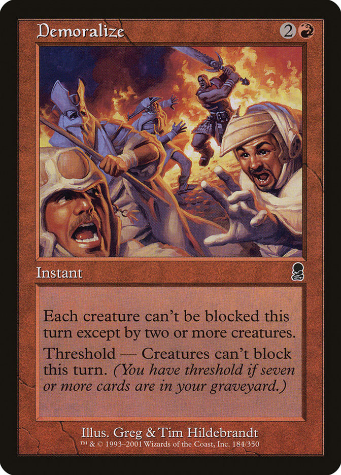 Demoralize [Odyssey] | Dragon's Lair Comics and Fantasy Houston TX