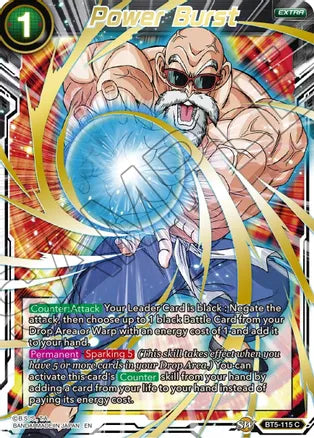 Power Burst (Gold Stamped) (BT5-115) [Mythic Booster] | Dragon's Lair Comics and Fantasy Houston TX