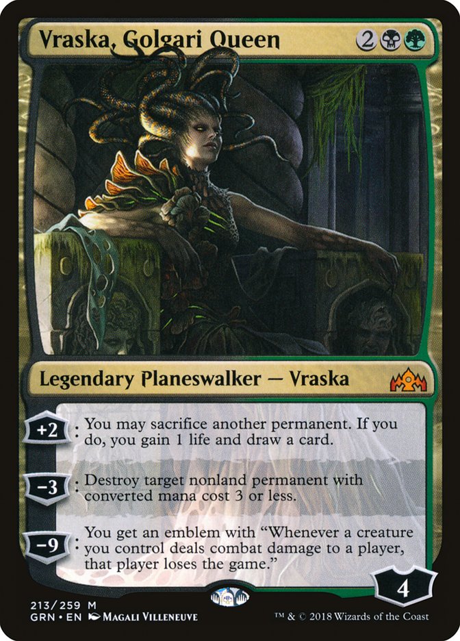 Vraska, Golgari Queen [Guilds of Ravnica] | Dragon's Lair Comics and Fantasy Houston TX