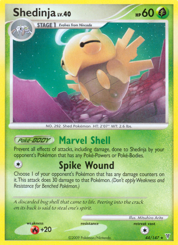 Shedinja (44/147) [Platinum: Supreme Victors] | Dragon's Lair Comics and Fantasy Houston TX