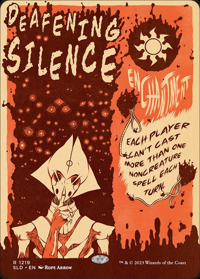 Deafening Silence [Secret Lair Drop Series] | Dragon's Lair Comics and Fantasy Houston TX