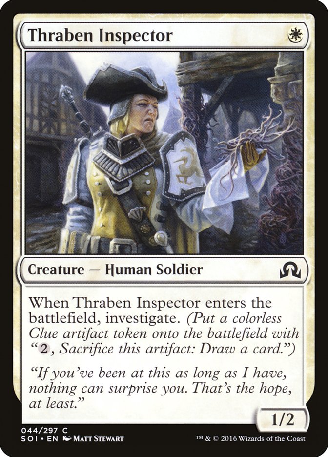 Thraben Inspector [Shadows over Innistrad] | Dragon's Lair Comics and Fantasy Houston TX