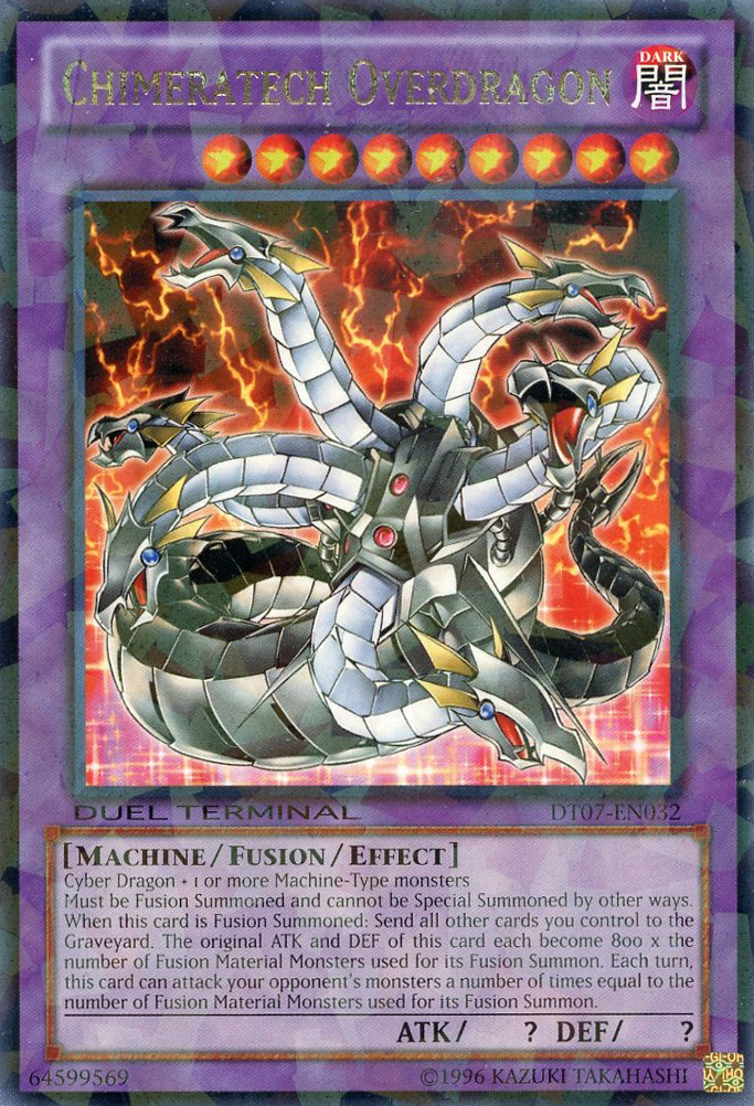Chimeratech Overdragon [DT07-EN032] Rare | Dragon's Lair Comics and Fantasy Houston TX