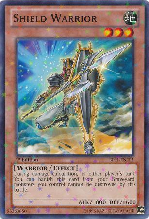 Shield Warrior [BP01-EN202] Starfoil Rare | Dragon's Lair Comics and Fantasy Houston TX