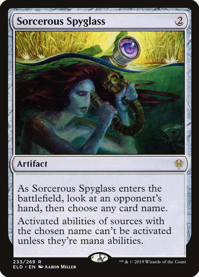 Sorcerous Spyglass [Throne of Eldraine] | Dragon's Lair Comics and Fantasy Houston TX