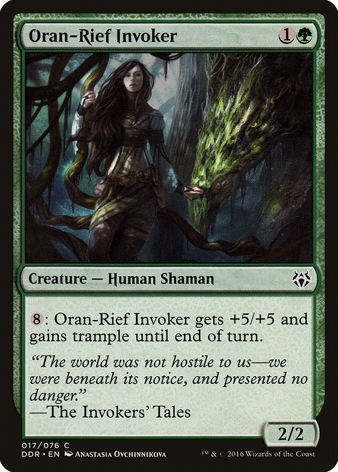 Oran-Rief Invoker [Duel Decks: Nissa vs. Ob Nixilis] | Dragon's Lair Comics and Fantasy Houston TX