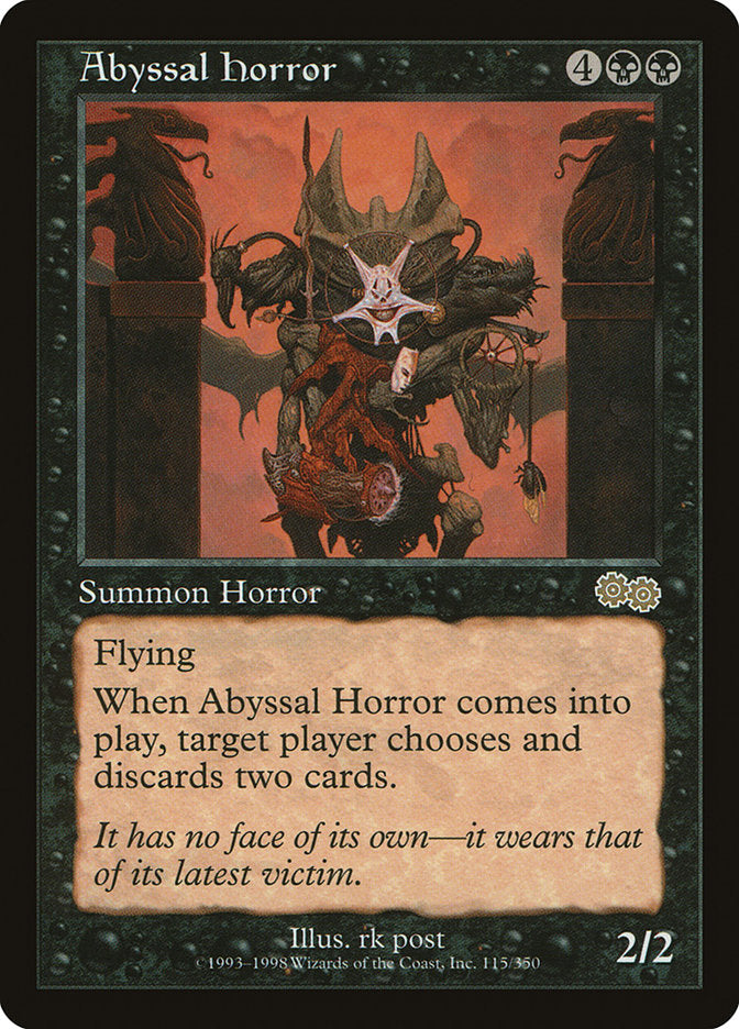 Abyssal Horror [Urza's Saga] | Dragon's Lair Comics and Fantasy Houston TX