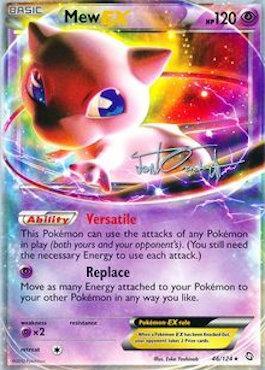 Mew EX (46/124) (Trevgor - Trent Orndorff) [World Championships 2014] | Dragon's Lair Comics and Fantasy Houston TX