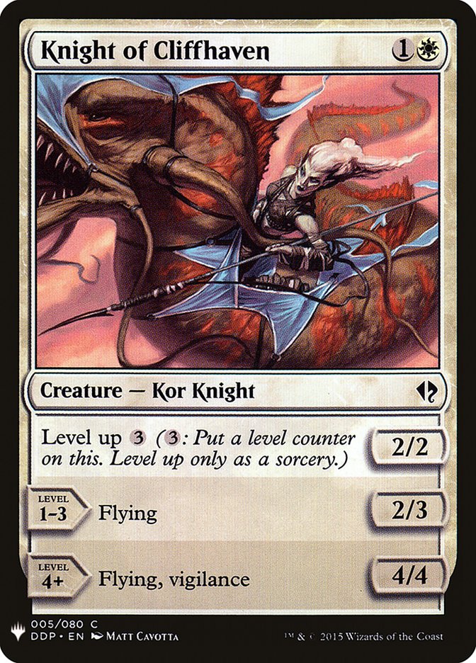 Knight of Cliffhaven [Mystery Booster] | Dragon's Lair Comics and Fantasy Houston TX