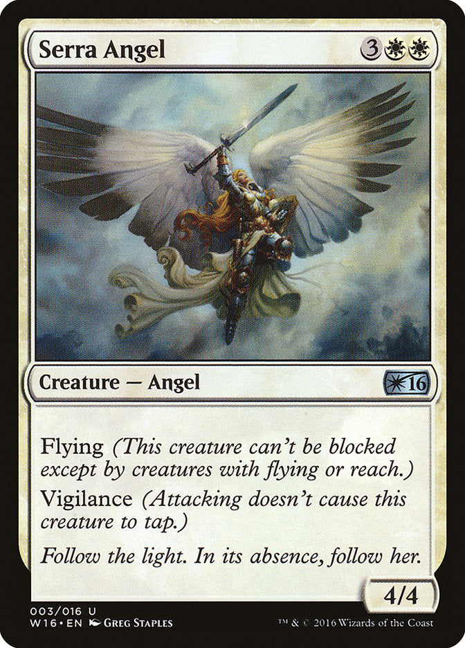 Serra Angel [Welcome Deck 2016] | Dragon's Lair Comics and Fantasy Houston TX
