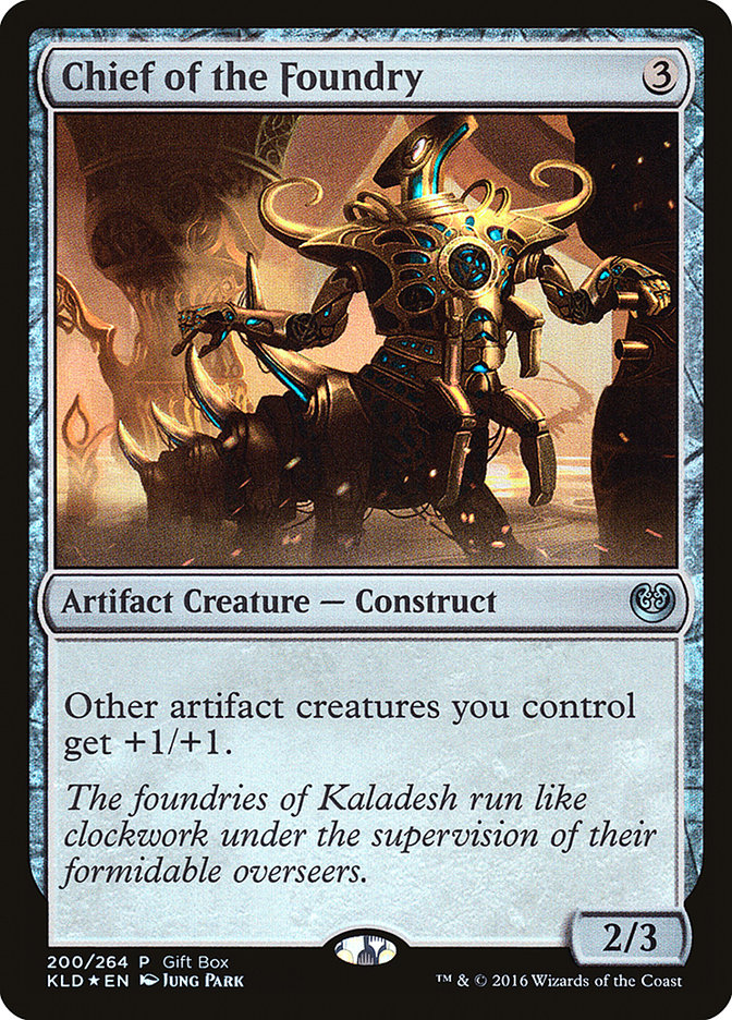 Chief of the Foundry (Gift Pack) [Kaladesh Promos] | Dragon's Lair Comics and Fantasy Houston TX