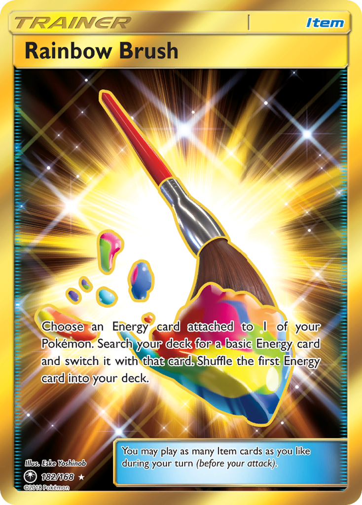 Rainbow Brush (182/168) [Sun & Moon: Celestial Storm] | Dragon's Lair Comics and Fantasy Houston TX