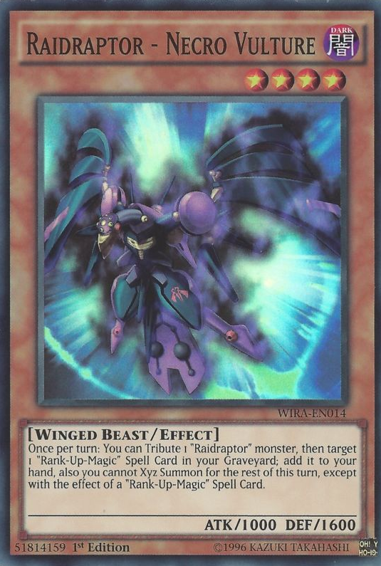 Raidraptor - Necro Vulture [WIRA-EN014] Super Rare | Dragon's Lair Comics and Fantasy Houston TX