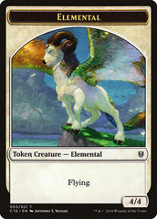 Elemental // Soldier Double-Sided Token [Commander 2016 Tokens] | Dragon's Lair Comics and Fantasy Houston TX
