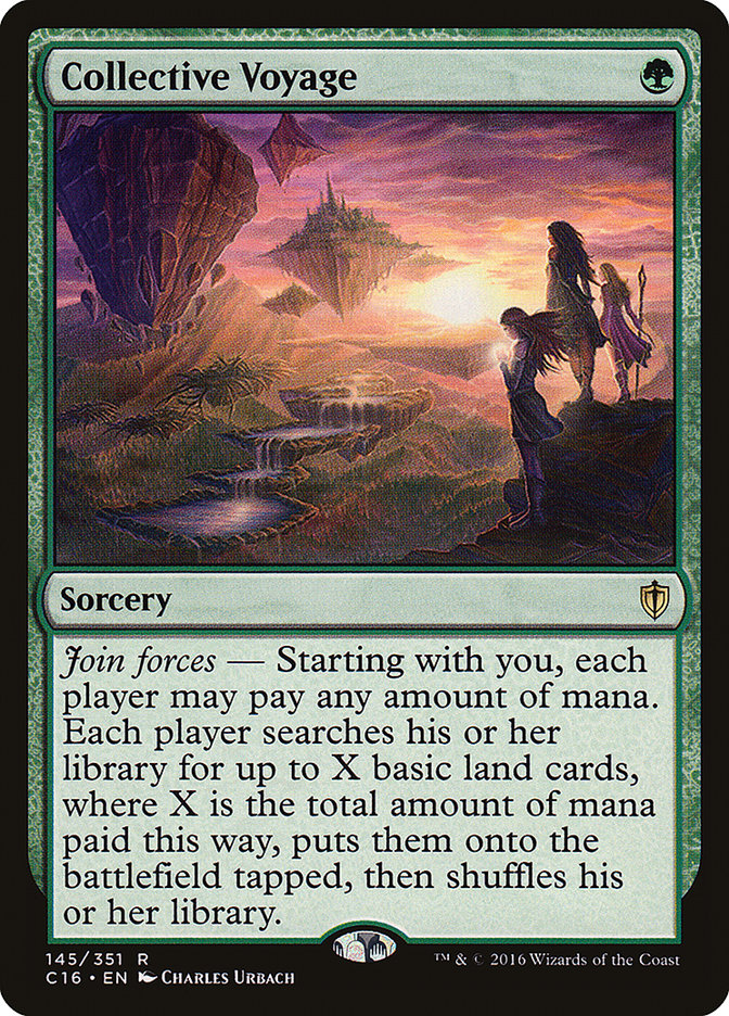Collective Voyage [Commander 2016] | Dragon's Lair Comics and Fantasy Houston TX