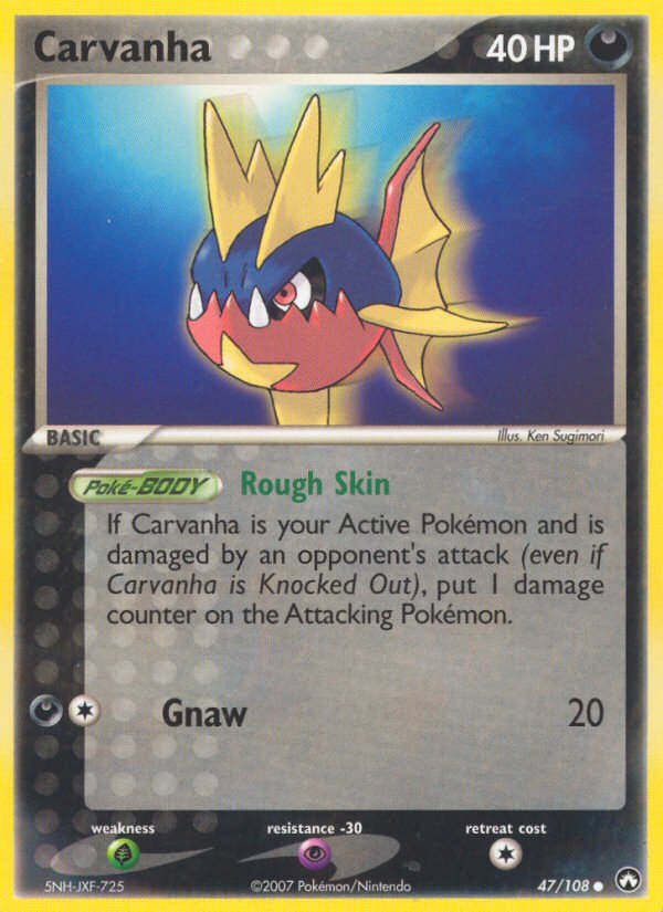 Carvanha (47/108) [EX: Power Keepers] | Dragon's Lair Comics and Fantasy Houston TX
