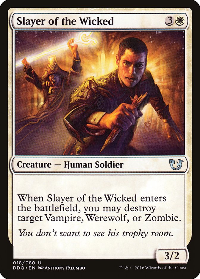 Slayer of the Wicked [Duel Decks: Blessed vs. Cursed] | Dragon's Lair Comics and Fantasy Houston TX