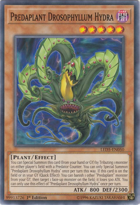 Predaplant Drosophyllum Hydra [LED5-EN050] Common | Dragon's Lair Comics and Fantasy Houston TX