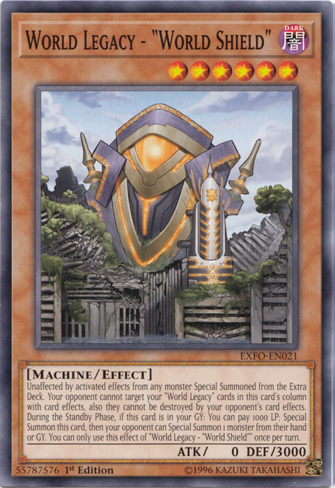 World Legacy - "World Shield" [EXFO-EN021] Common | Dragon's Lair Comics and Fantasy Houston TX