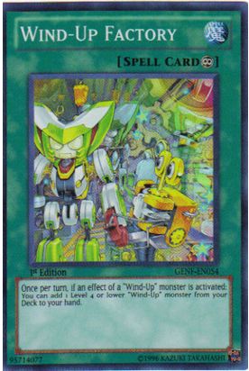 Wind-Up Factory [GENF-EN054] Super Rare | Dragon's Lair Comics and Fantasy Houston TX
