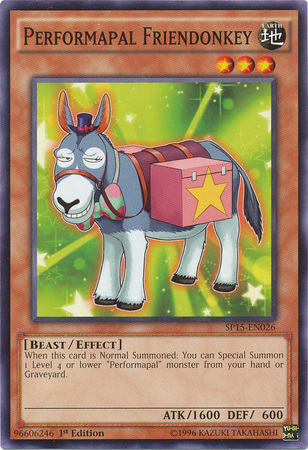 Performapal Friendonkey [SP15-EN026] Common | Dragon's Lair Comics and Fantasy Houston TX
