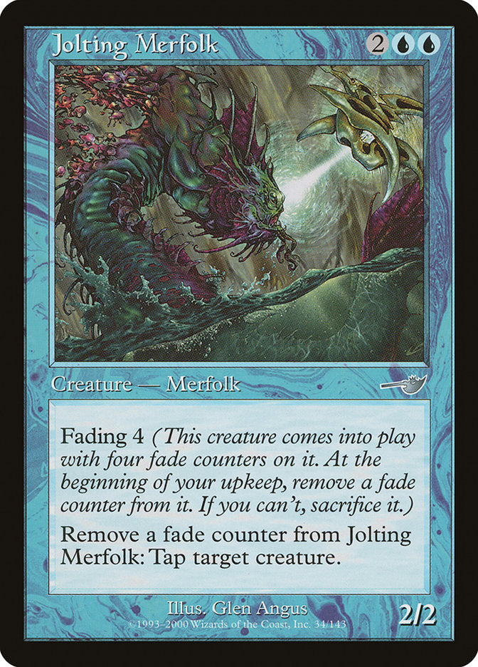 Jolting Merfolk [Nemesis] | Dragon's Lair Comics and Fantasy Houston TX
