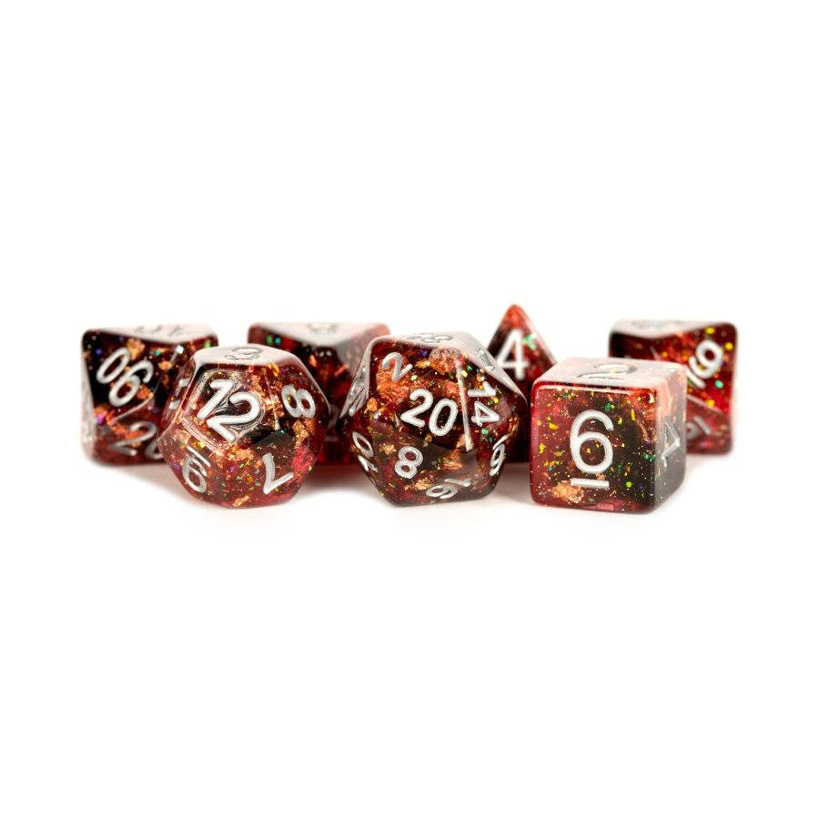 Poly 7 Dice Set: Eternal Fire | Dragon's Lair Comics and Fantasy Houston TX