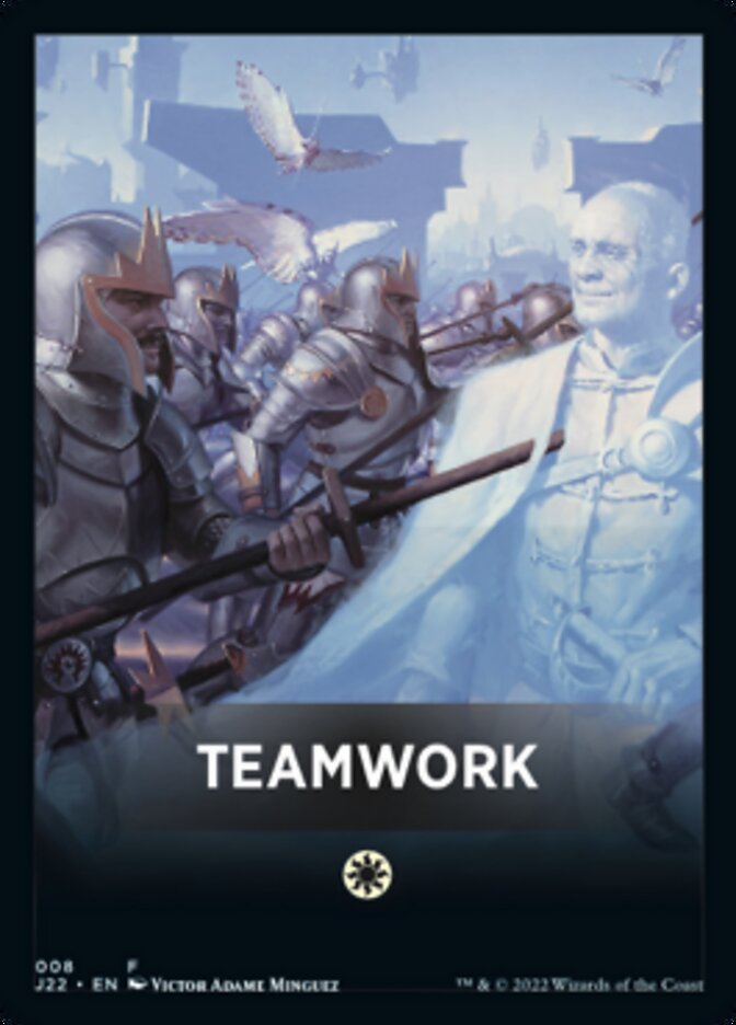 Teamwork Theme Card [Jumpstart 2022 Front Cards] | Dragon's Lair Comics and Fantasy Houston TX