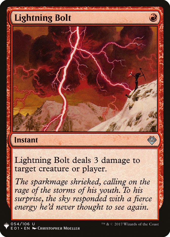 Lightning Bolt [Mystery Booster] | Dragon's Lair Comics and Fantasy Houston TX