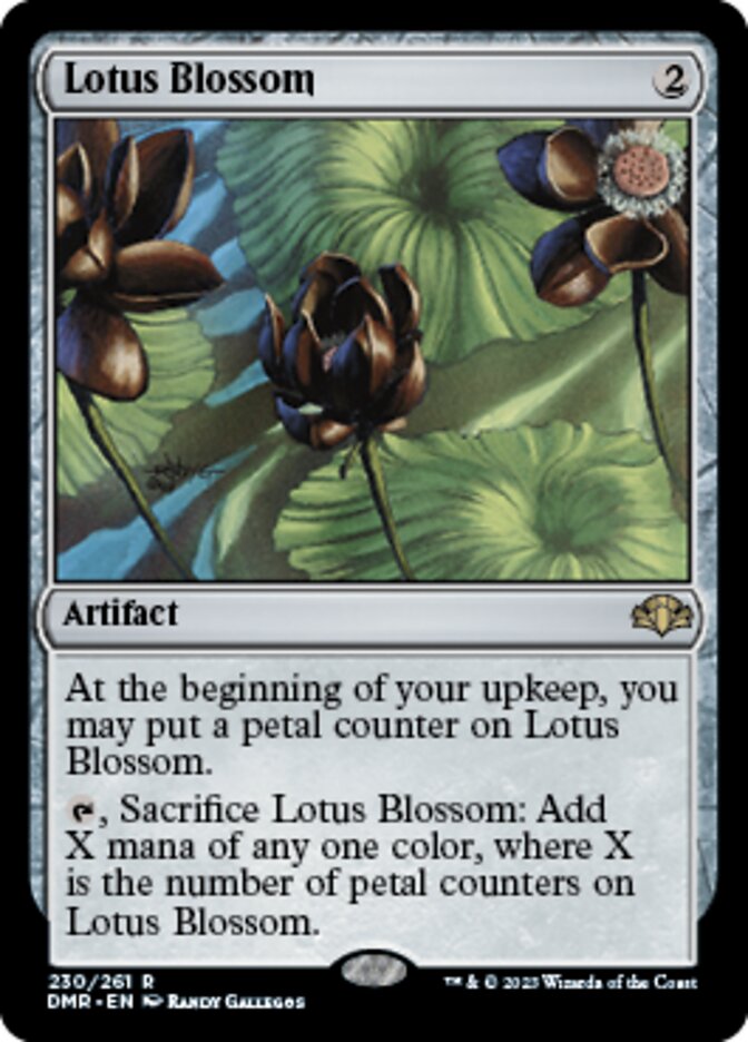 Lotus Blossom [Dominaria Remastered] | Dragon's Lair Comics and Fantasy Houston TX