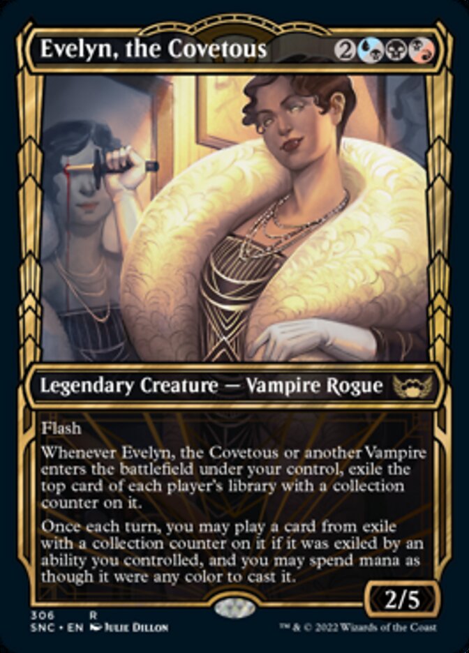 Evelyn, the Covetous (Showcase Golden Age) [Streets of New Capenna] | Dragon's Lair Comics and Fantasy Houston TX