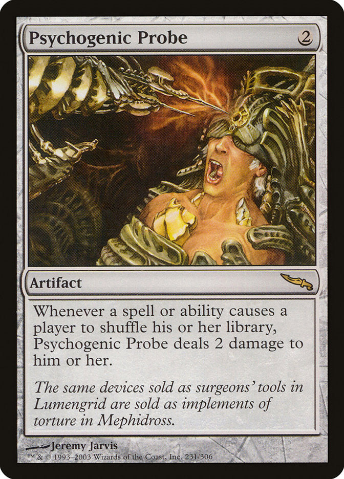 Psychogenic Probe [Mirrodin] | Dragon's Lair Comics and Fantasy Houston TX