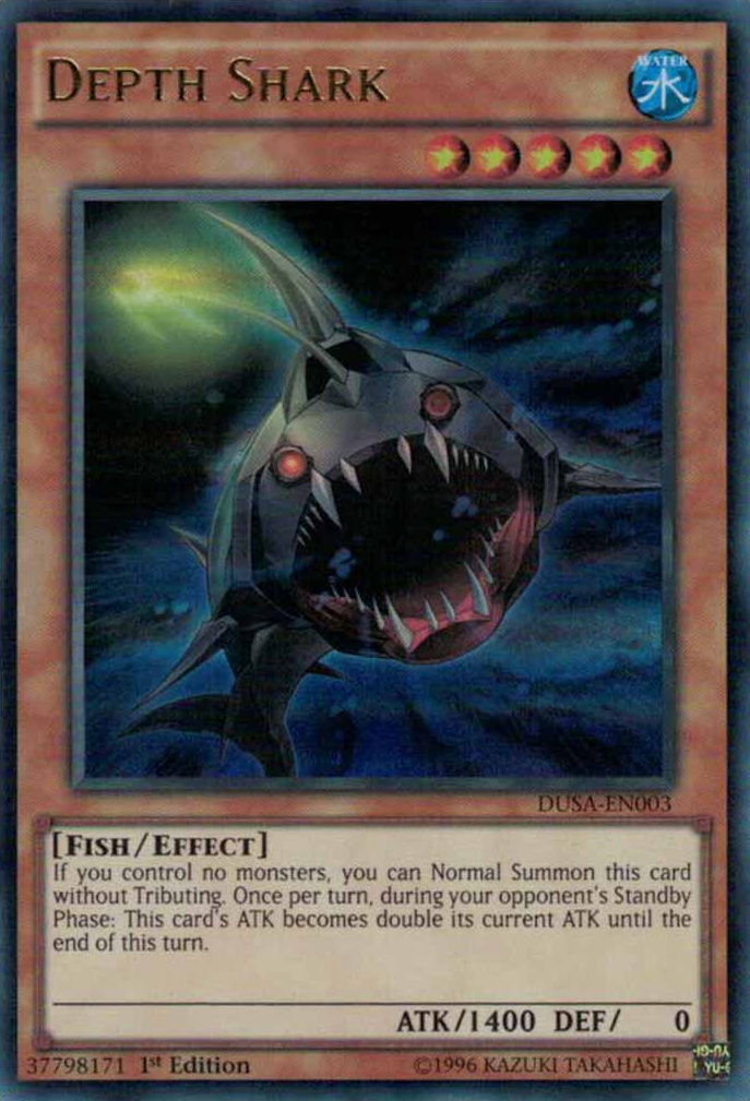 Depth Shark [DUSA-EN003] Ultra Rare | Dragon's Lair Comics and Fantasy Houston TX