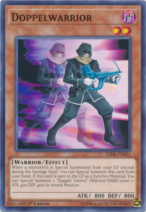 Doppelwarrior [LED6-EN031] Common | Dragon's Lair Comics and Fantasy Houston TX