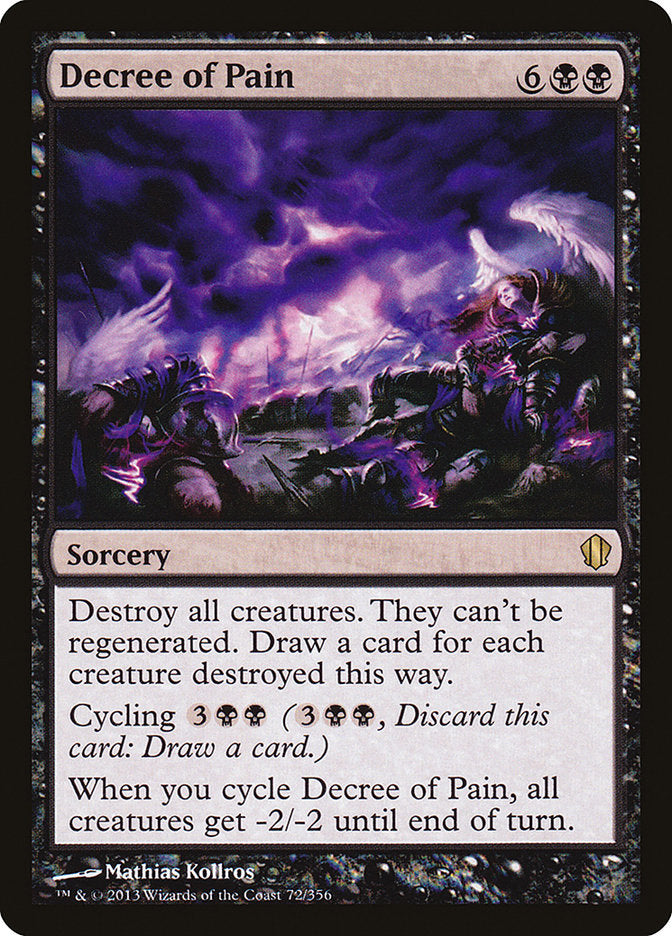 Decree of Pain [Commander 2013] | Dragon's Lair Comics and Fantasy Houston TX