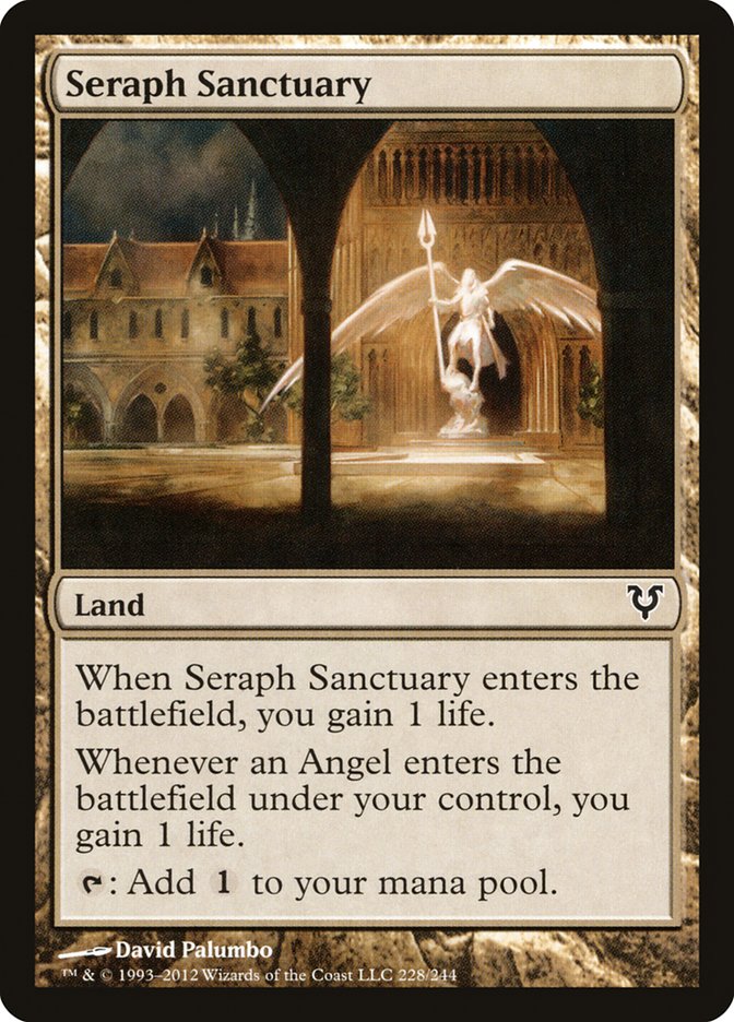 Seraph Sanctuary [Avacyn Restored] | Dragon's Lair Comics and Fantasy Houston TX