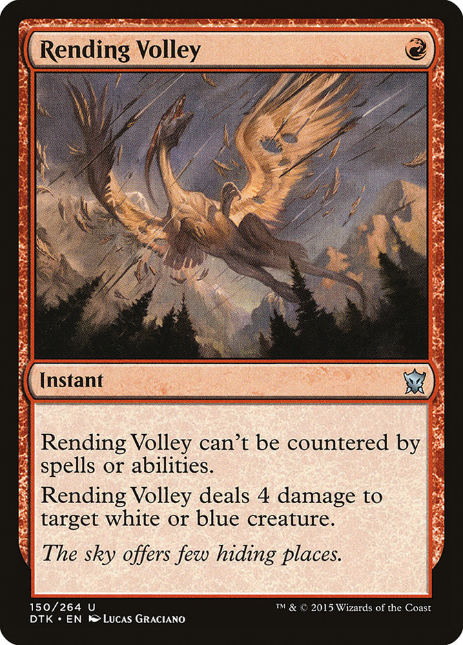 Rending Volley [Dragons of Tarkir] | Dragon's Lair Comics and Fantasy Houston TX