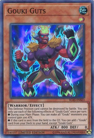 Gouki Guts [IGAS-ENSE3] Super Rare | Dragon's Lair Comics and Fantasy Houston TX