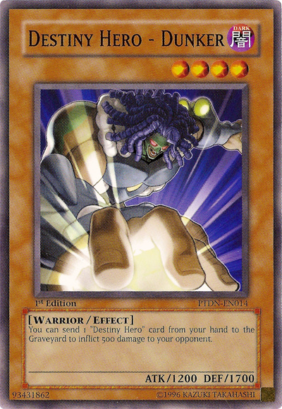 Destiny Hero - Dunker [PTDN-EN014] Common | Dragon's Lair Comics and Fantasy Houston TX