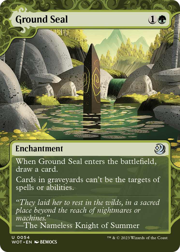 Ground Seal [Wilds of Eldraine: Enchanting Tales] | Dragon's Lair Comics and Fantasy Houston TX