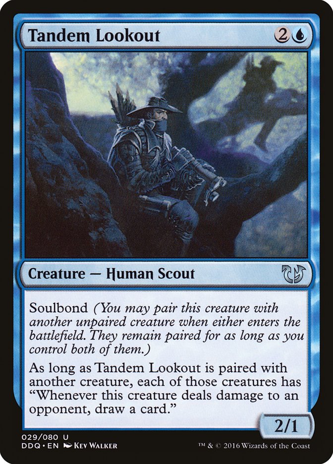 Tandem Lookout [Duel Decks: Blessed vs. Cursed] | Dragon's Lair Comics and Fantasy Houston TX